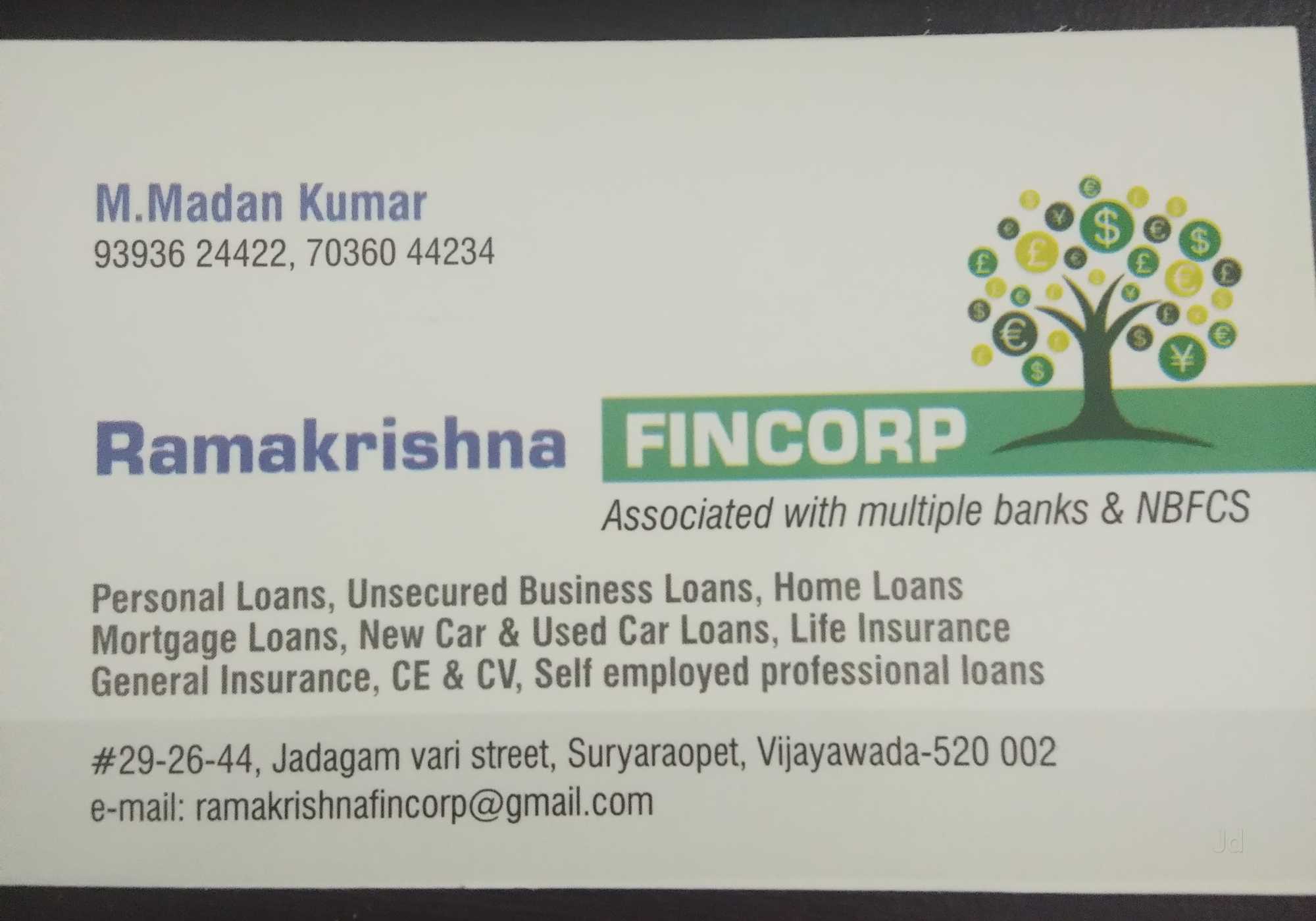 Ramakrishna Fin Corp