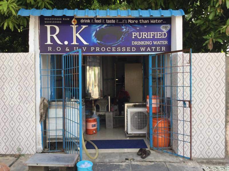 R.K purified drinking water