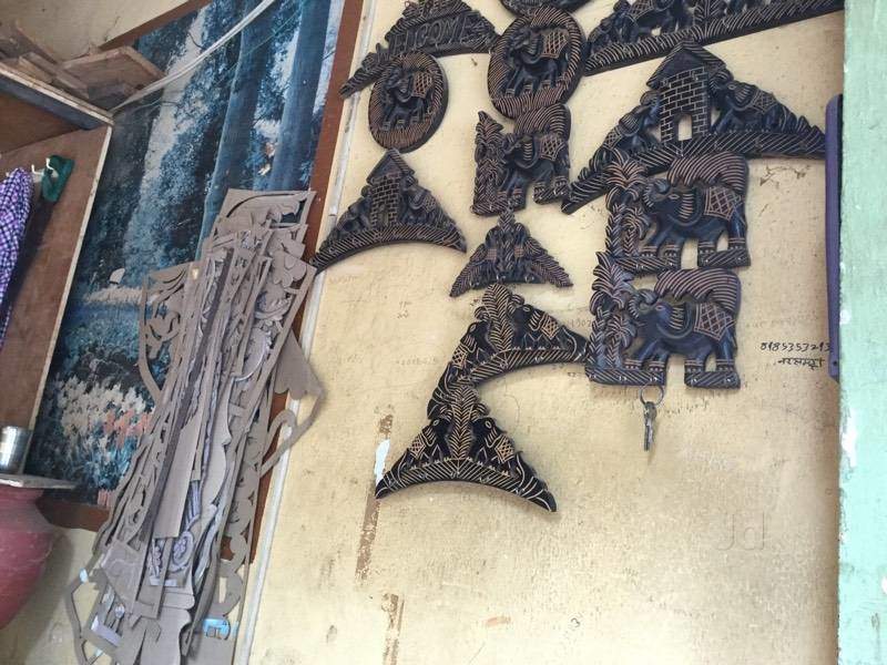 Rajadhani Wood Carving