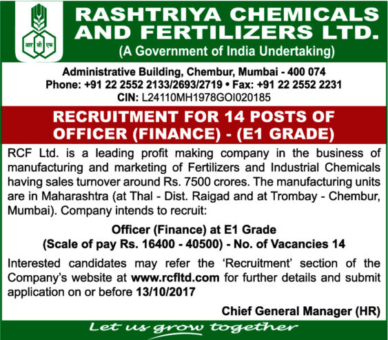 Rastriya Chemicals & Fertilizers Ltd