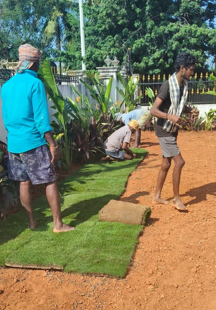 Amaravathi Lawn Gardening & Landscaping Services | Phone number 9494478844