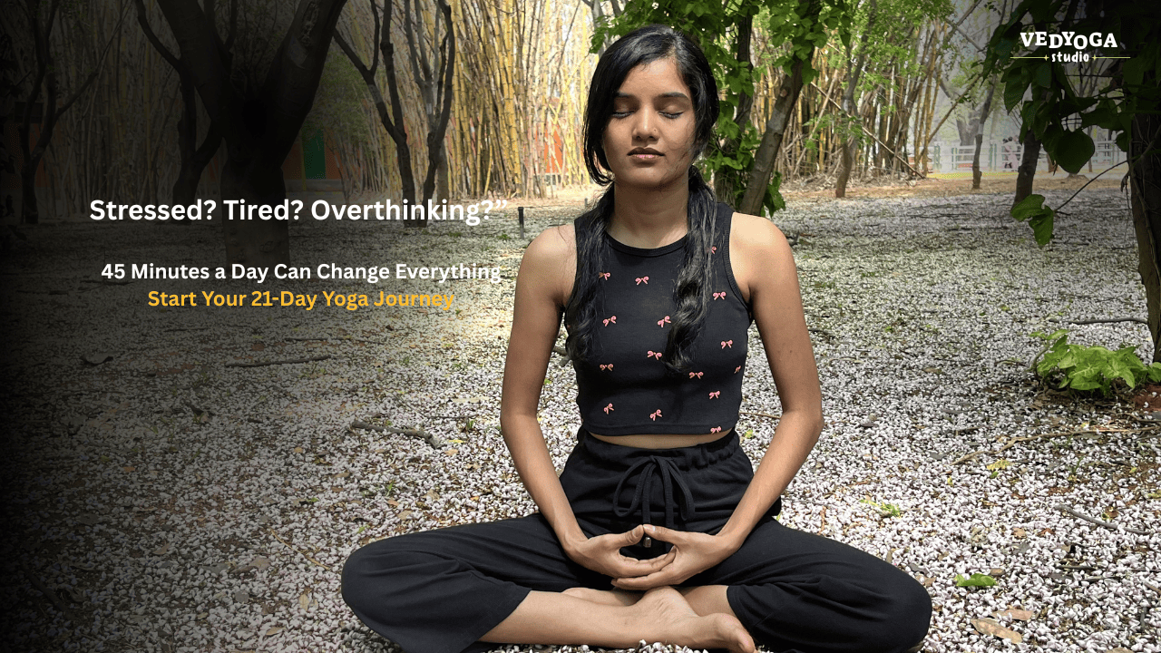 21-Day Stress Relief Yoga Program for Working Professionals | Beginner Friendly Yoga Classes