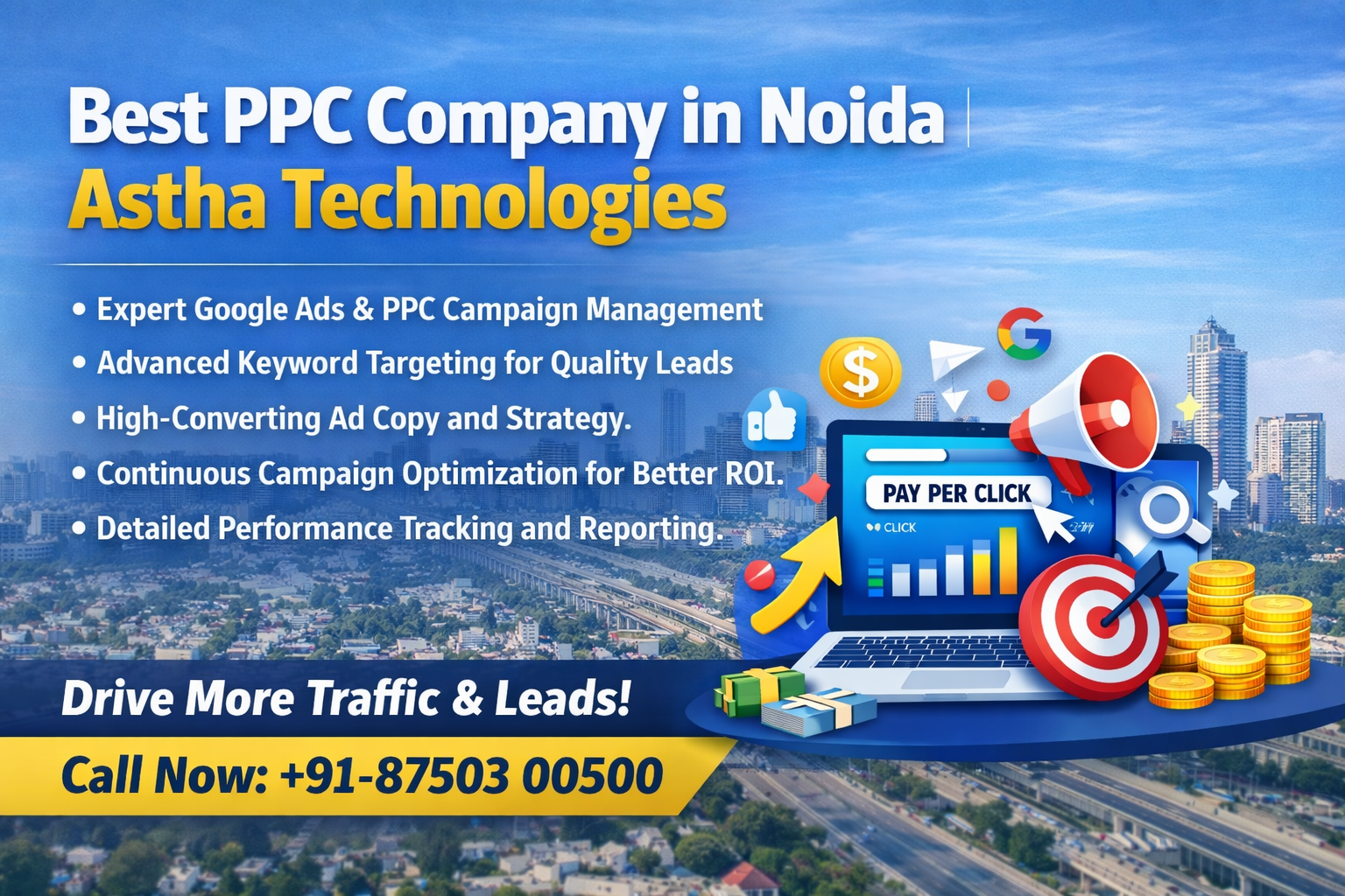 Best PPC Company in Noida | Astha Technologies